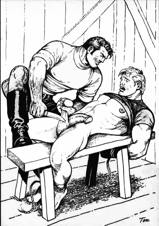 original Tom of Finland drawing all right reserved
